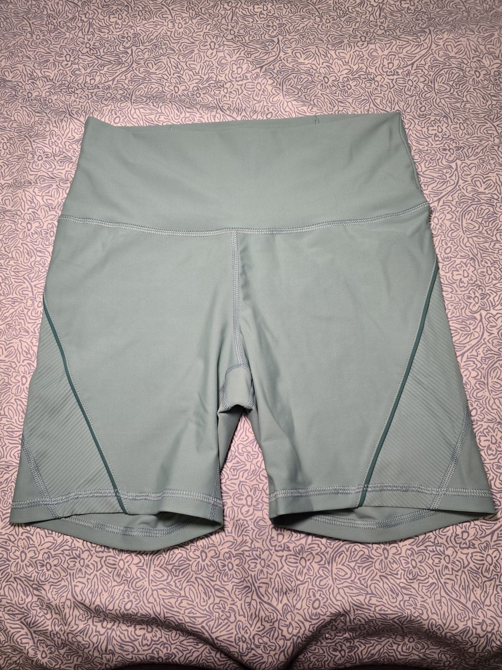Old Navy High-Rise Light Sage Green Bike Shorts